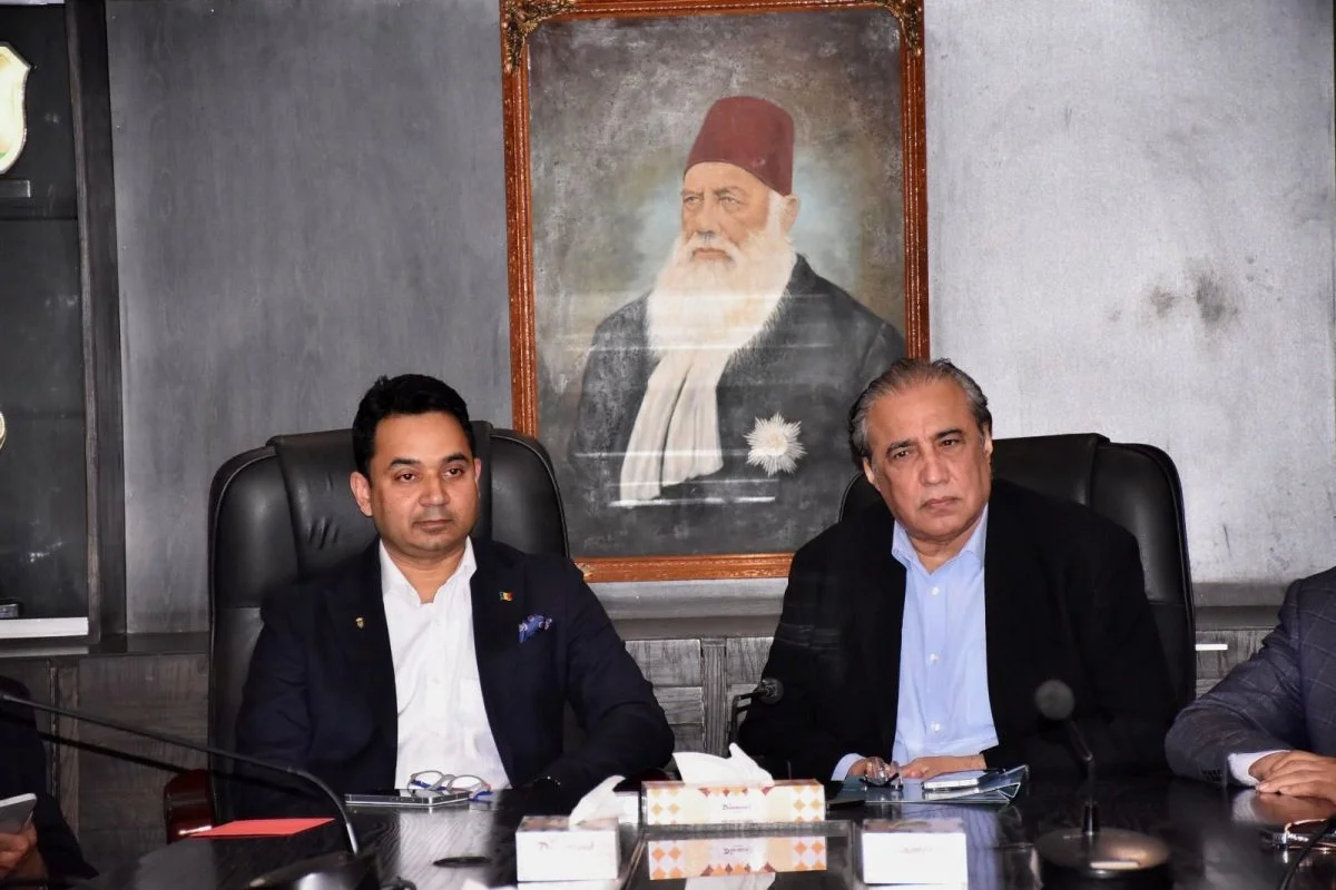 Hon. Consul Mr. Kashif Ali visits SSUET to Strengthen Academic Ties