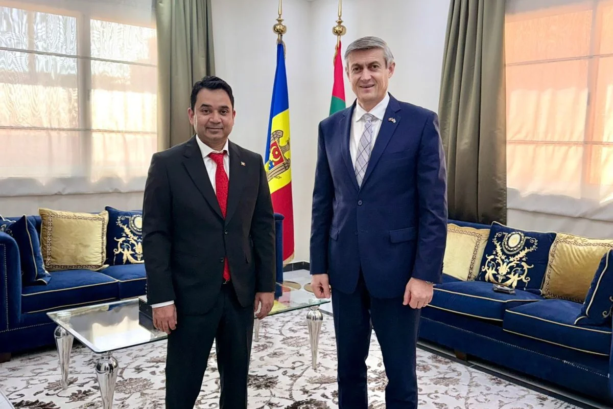 Mr. Kashif Ali Visits Moldovan Embassy in the UAE